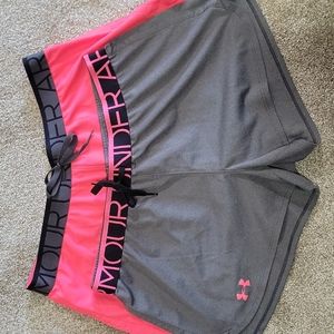Under Armour heat gear shorts.  Size Large.